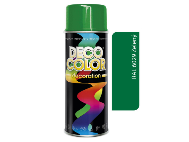 DECO COLOR sprej RAL 6029 zelený 400 ml